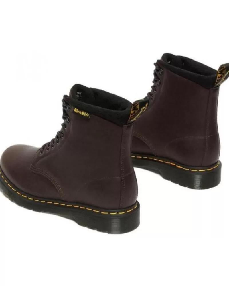 Man DR MARTENS Man Mid Boots Botas 1460 Pascal Dark Brown Valor Wp Marron