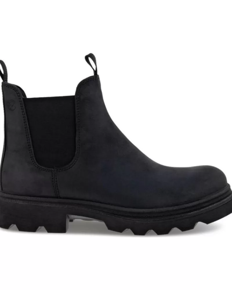 Man ECCO Man Mid Boots Botin Gore-Tex Grainer M Negro