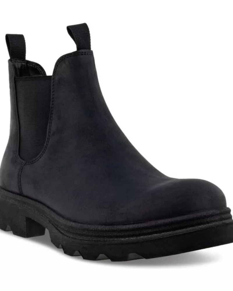 Man ECCO Man Mid Boots Botin Gore-Tex Grainer M Negro