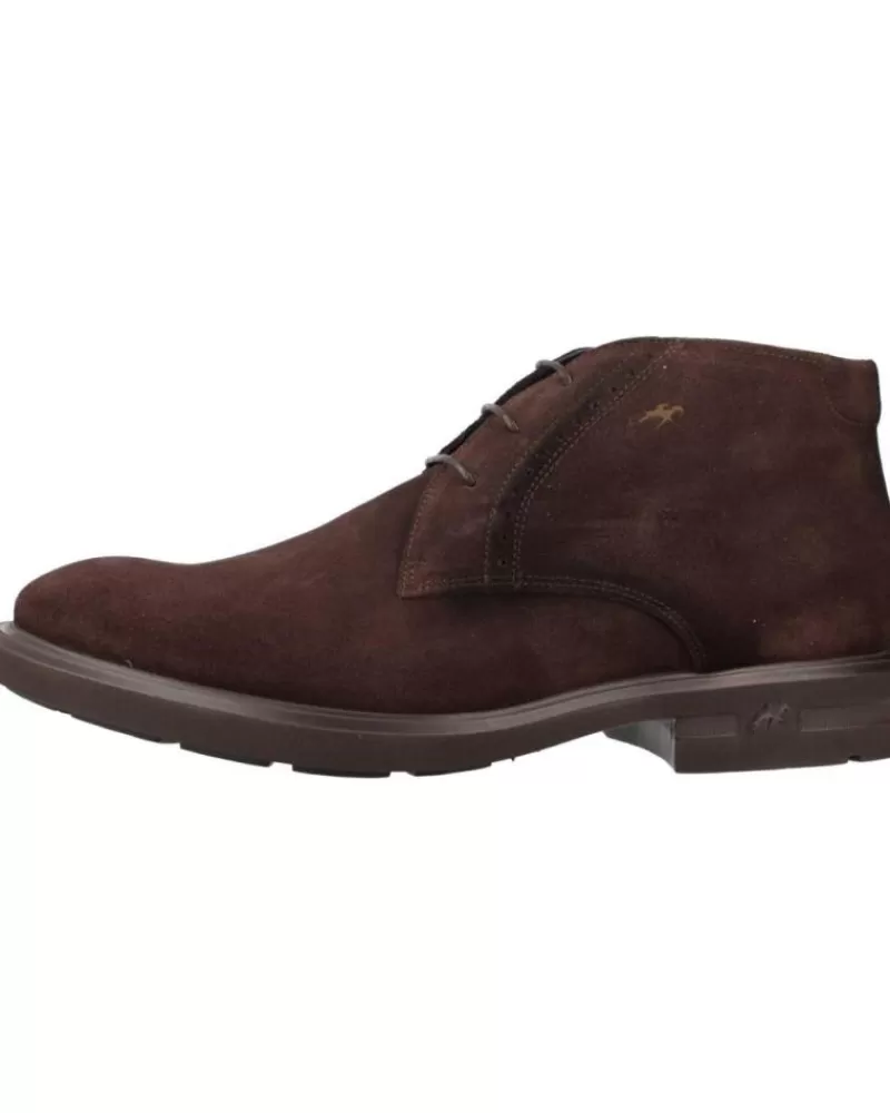 Man FLUCHOS Man Mid Boots F0772 Marron