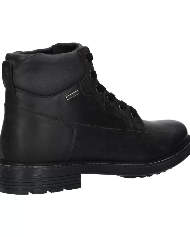 Man GEOX Man Mid Boots U16Cta 000Ff U Meduno C9999 Black