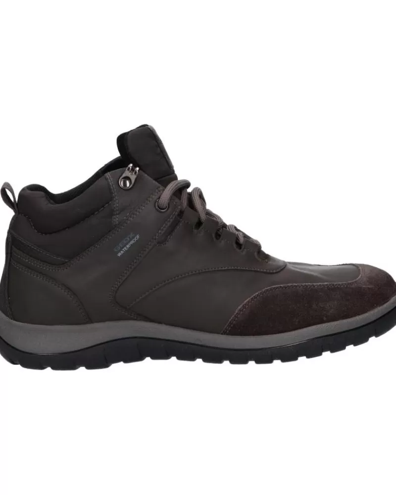 Man GEOX Man Mid Boots U16Deb 0Me22 U Antelao B Wpf C6Tl6 Dk Coffee-Mud