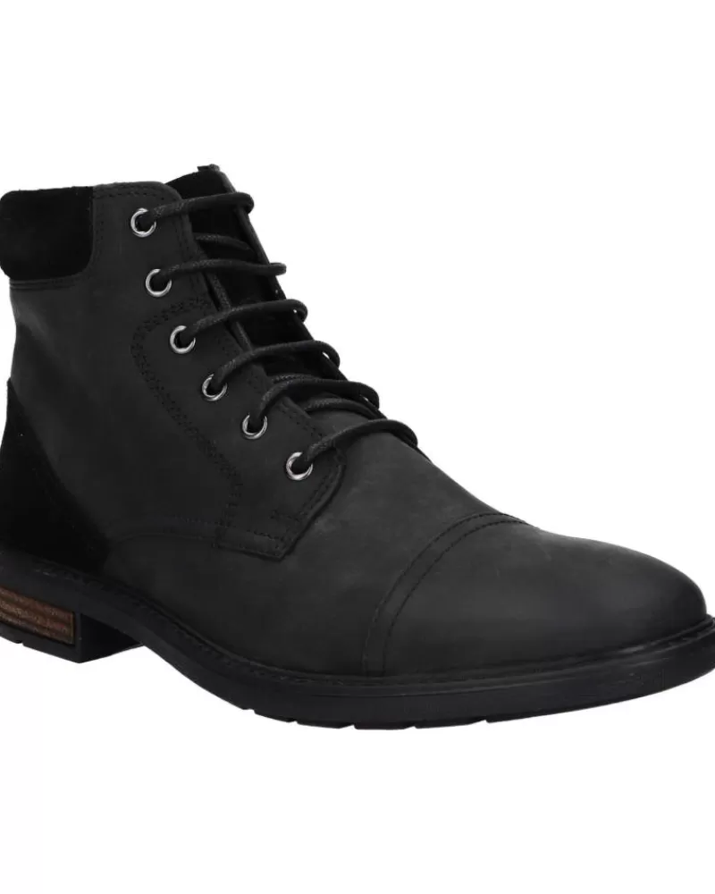 Man GEOX Man Mid Boots U26Cva 000Cl U Viggiano C9999 Black