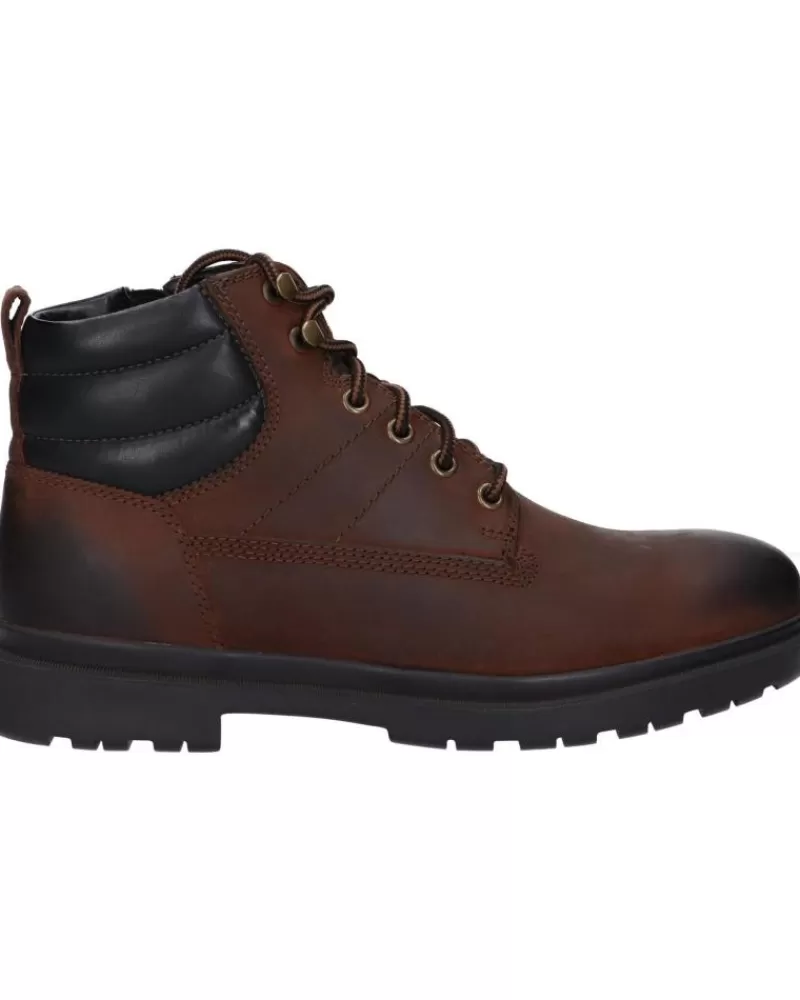 Man GEOX Man Mid Boots U26Ddc 00045 U Andalo C6024 Dk Coffee