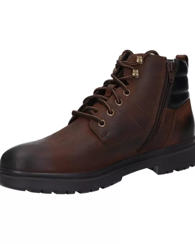 Man GEOX Man Mid Boots U26Ddc 00045 U Andalo C6024 Dk Coffee
