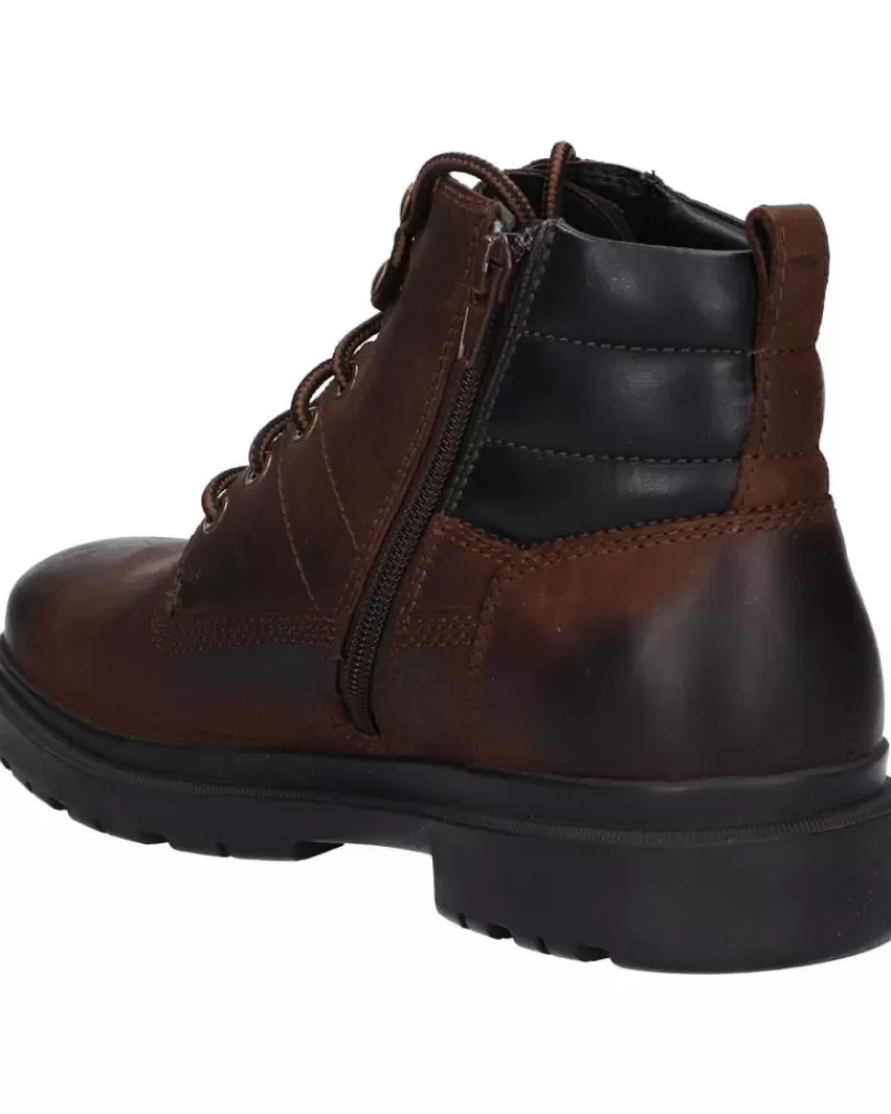 Man GEOX Man Mid Boots U26Ddc 00045 U Andalo C6024 Dk Coffee