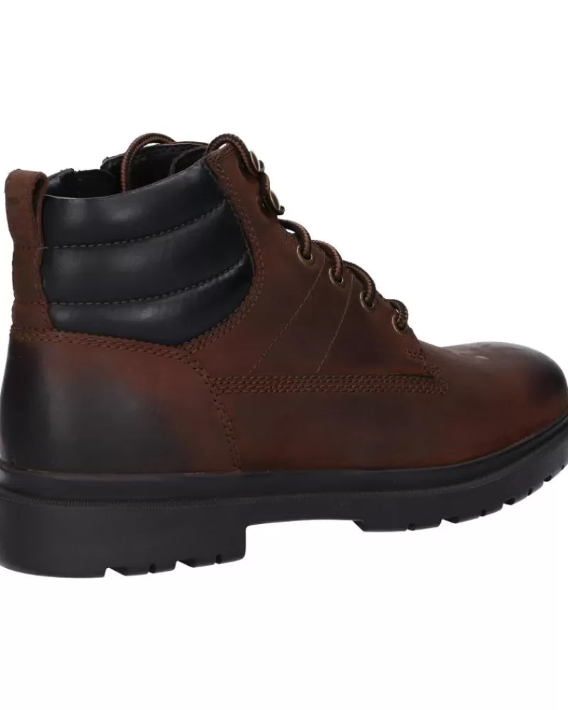 Man GEOX Man Mid Boots U26Ddc 00045 U Andalo C6024 Dk Coffee