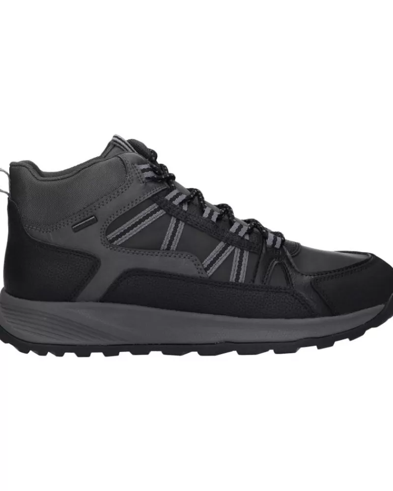 Man GEOX Man Mid Boots U26Ezb 0Mebu U Terrestre B Abx C9999 Black