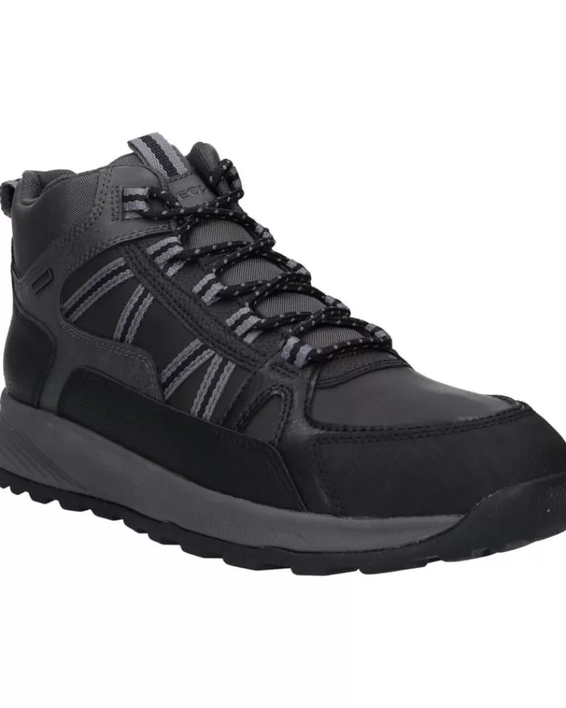 Man GEOX Man Mid Boots U26Ezb 0Mebu U Terrestre B Abx C9999 Black