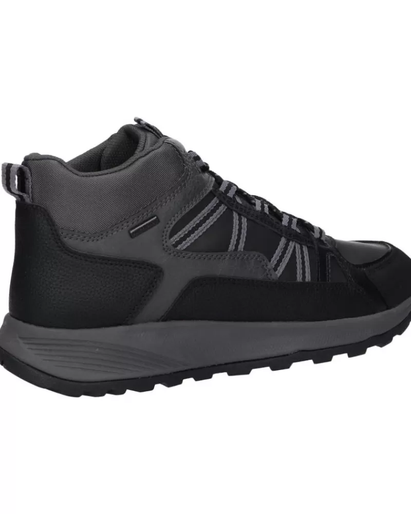 Man GEOX Man Mid Boots U26Ezb 0Mebu U Terrestre B Abx C9999 Black