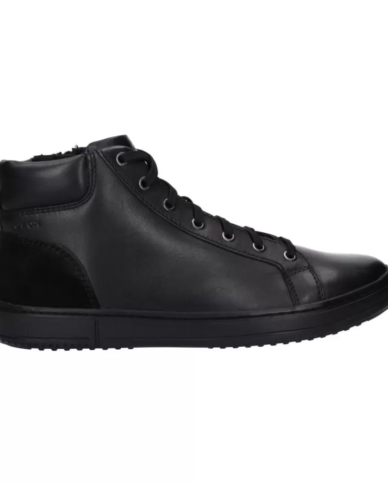 Man GEOX Man Mid Boots U26F2B 00085 U Levico C9999 Black