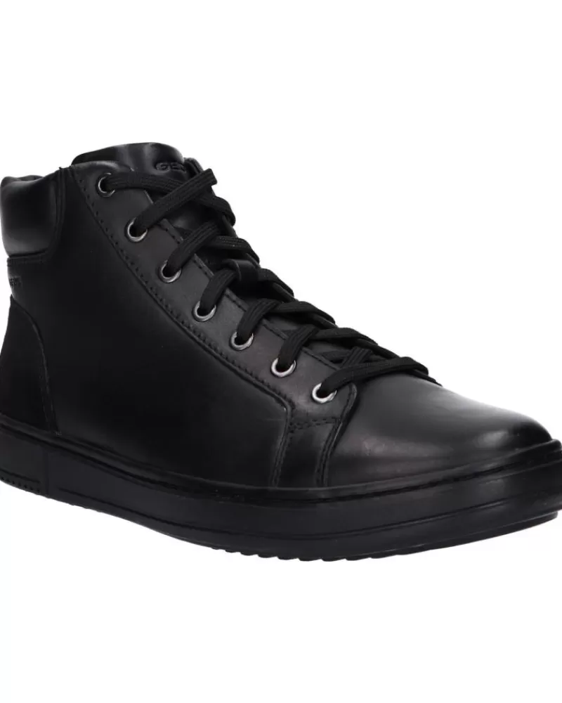 Man GEOX Man Mid Boots U26F2B 00085 U Levico C9999 Black