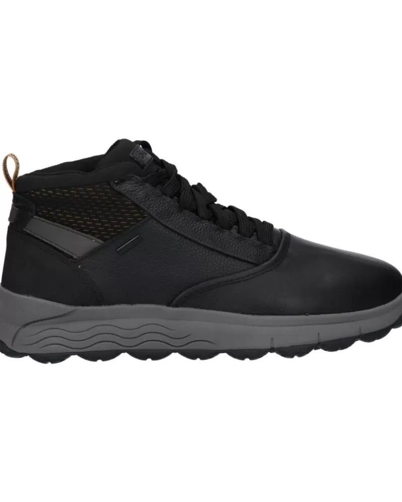 Man GEOX Man Mid Boots U26Fda 0466K U Spherica C9999 Black