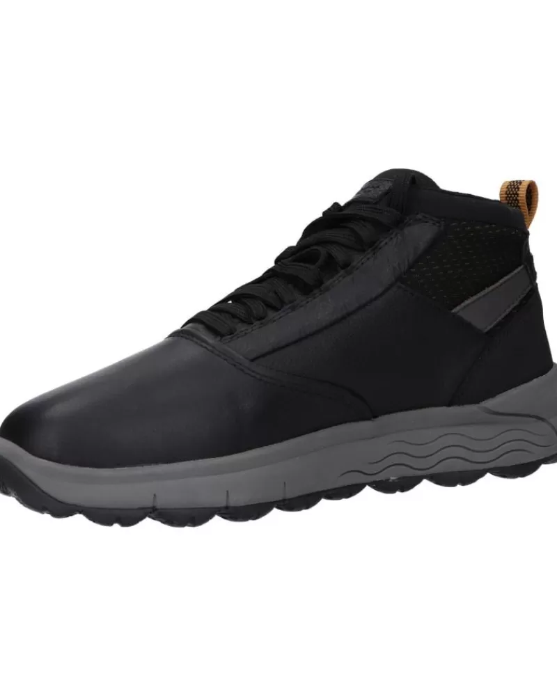 Man GEOX Man Mid Boots U26Fda 0466K U Spherica C9999 Black