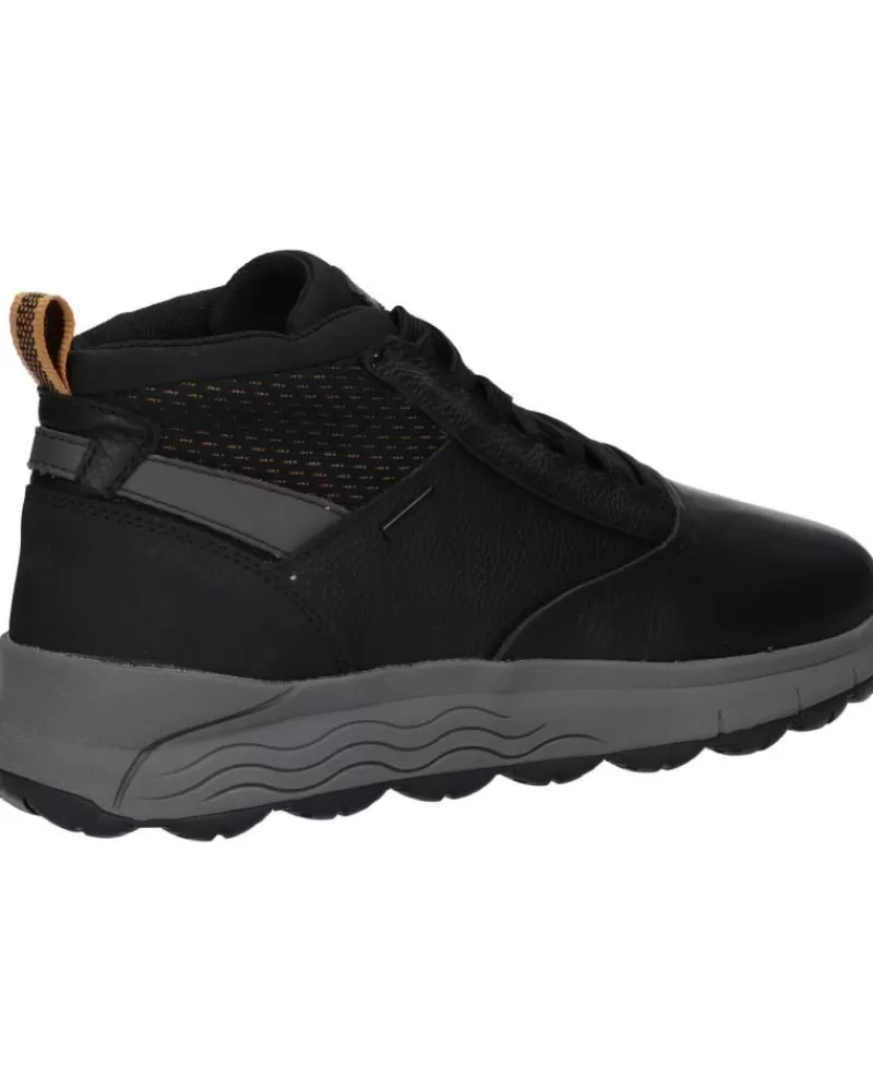 Man GEOX Man Mid Boots U26Fda 0466K U Spherica C9999 Black