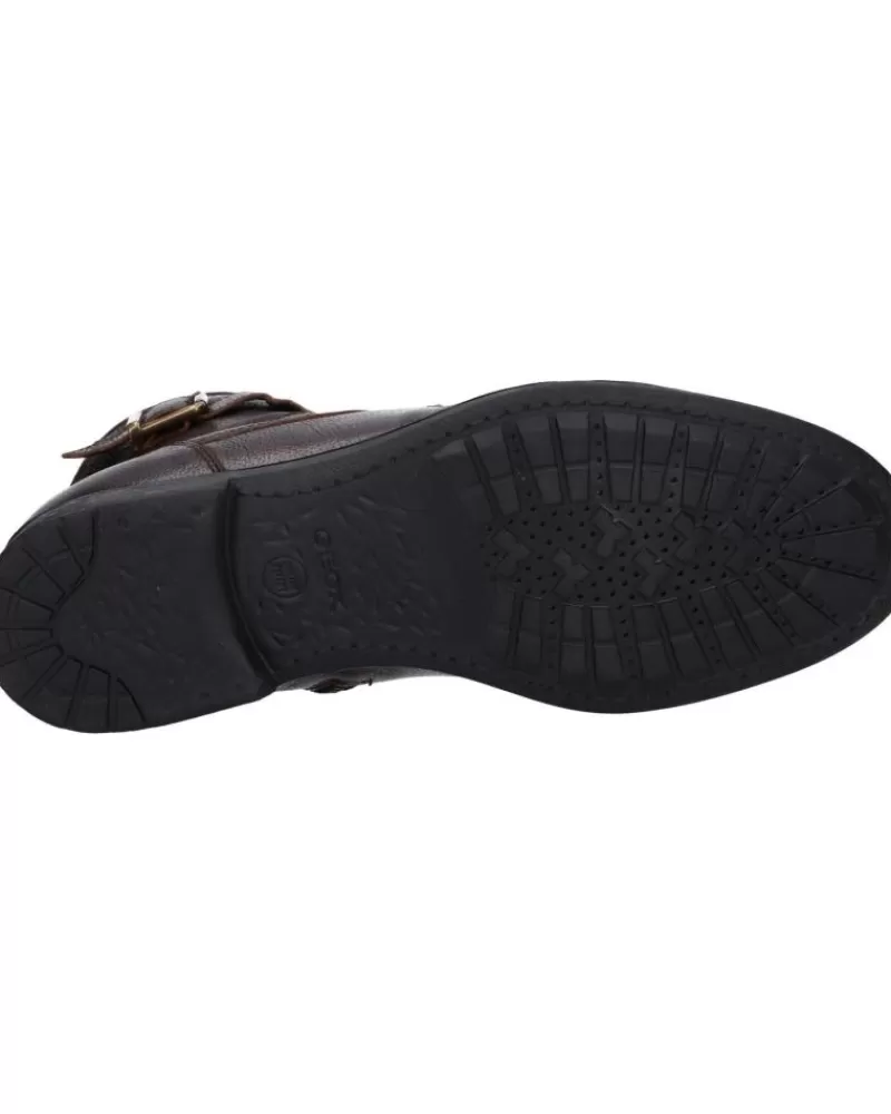 Man GEOX Man Mid Boots U26Y7A 0003C U Jaylon C6024 Dk Coffee
