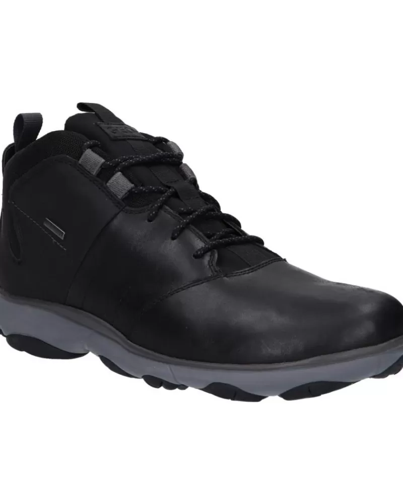 Man GEOX Man Mid Boots U742Va 043Ek U Nebula 4 X 4 B Abx C9997 Black