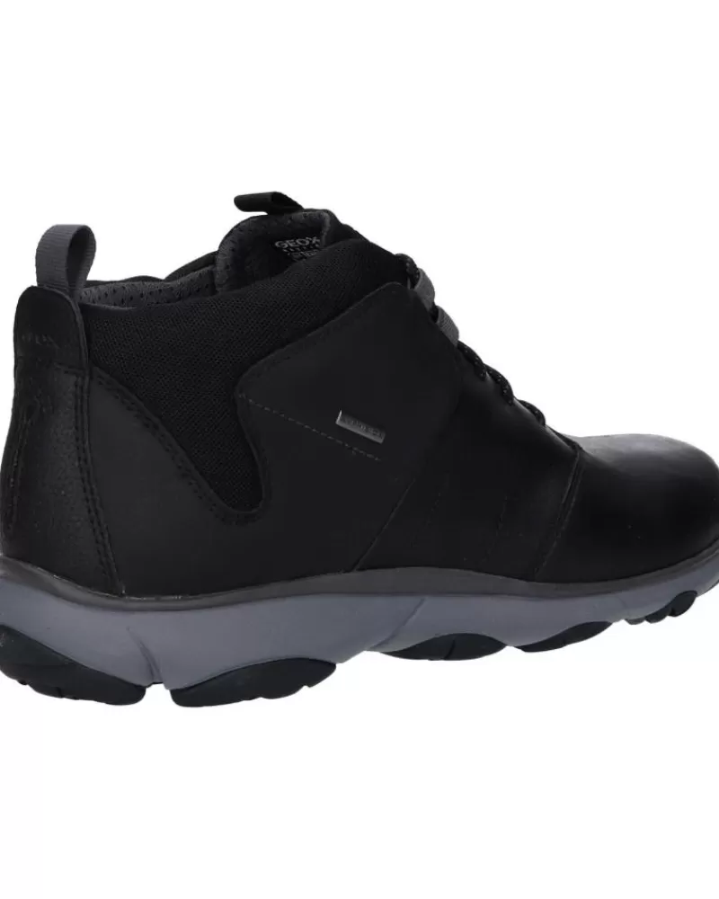 Man GEOX Man Mid Boots U742Va 043Ek U Nebula 4 X 4 B Abx C9997 Black