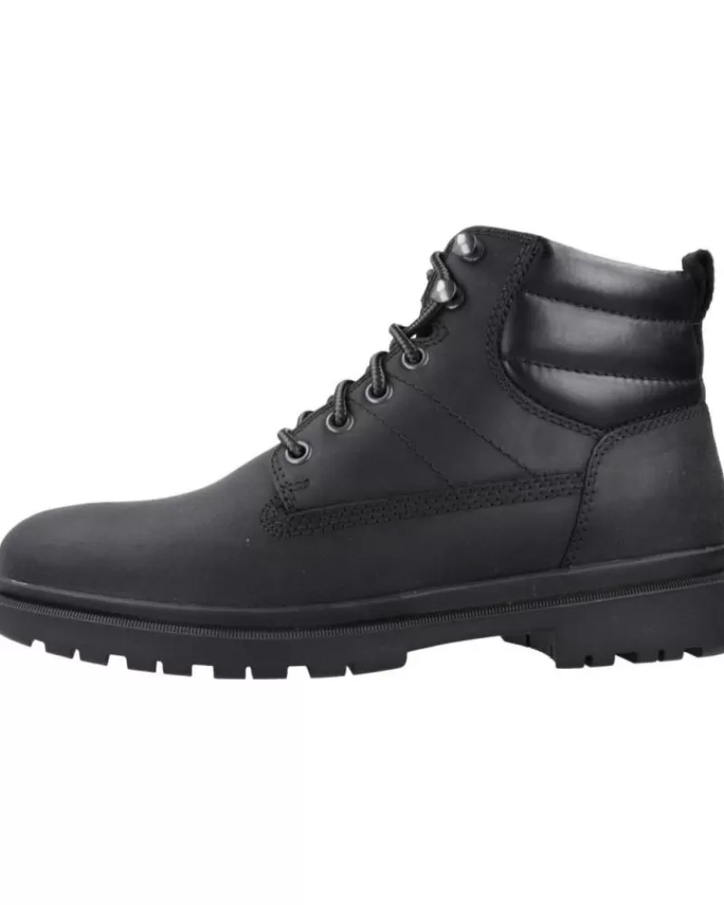 Man GEOX Man Mid Boots U Andalo Negro