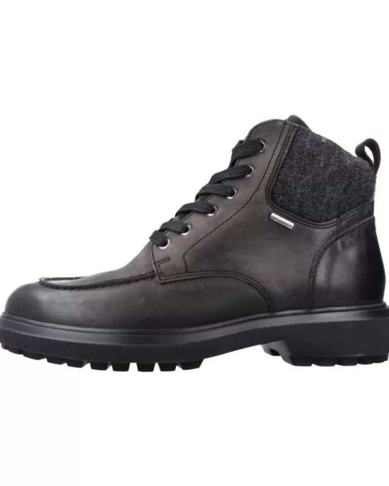 Man GEOX Man Mid Boots U Faloria B Abx Gris