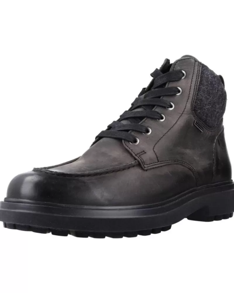 Man GEOX Man Mid Boots U Faloria B Abx Gris