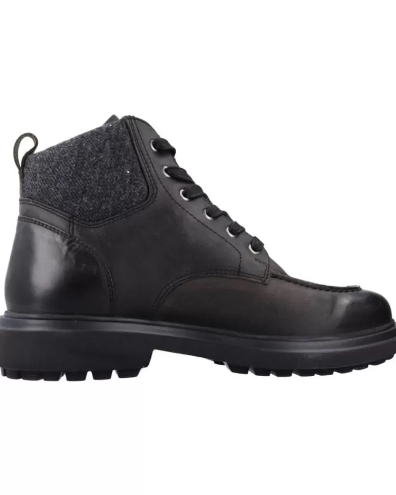 Man GEOX Man Mid Boots U Faloria B Abx Gris