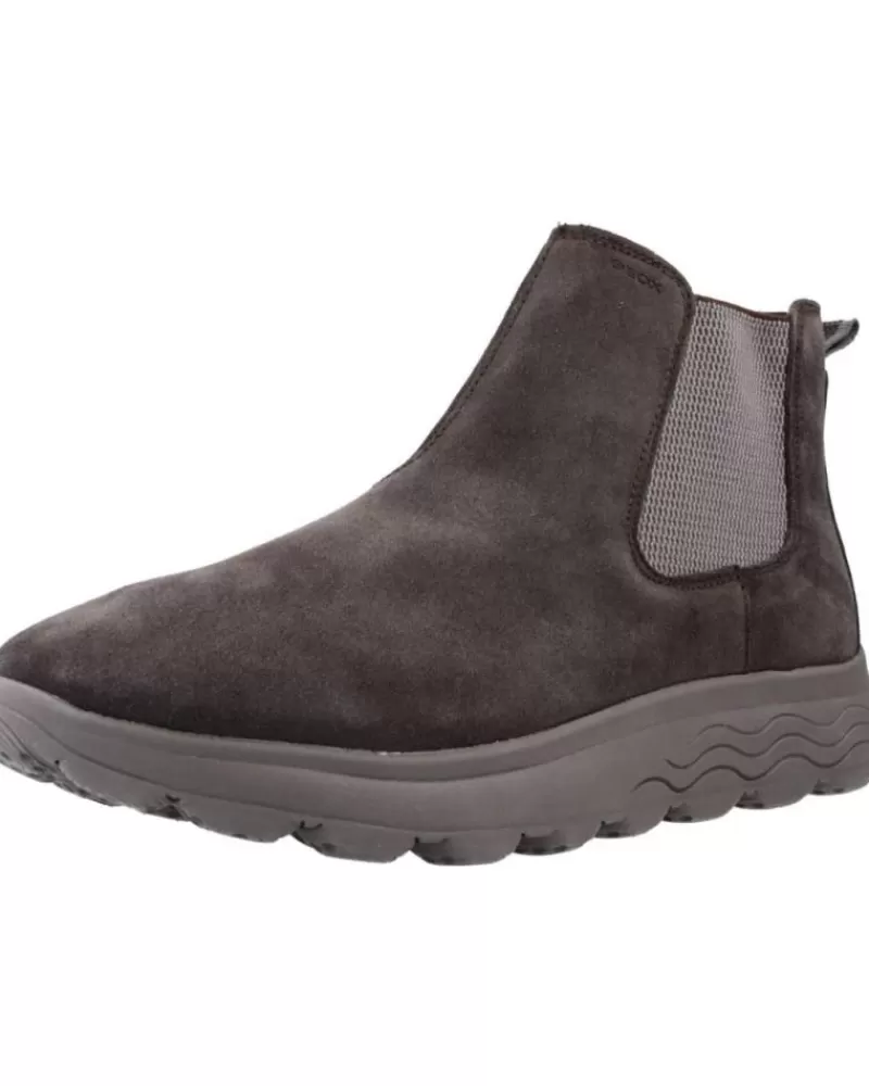 Man GEOX Man Mid Boots U Spherica A Gris