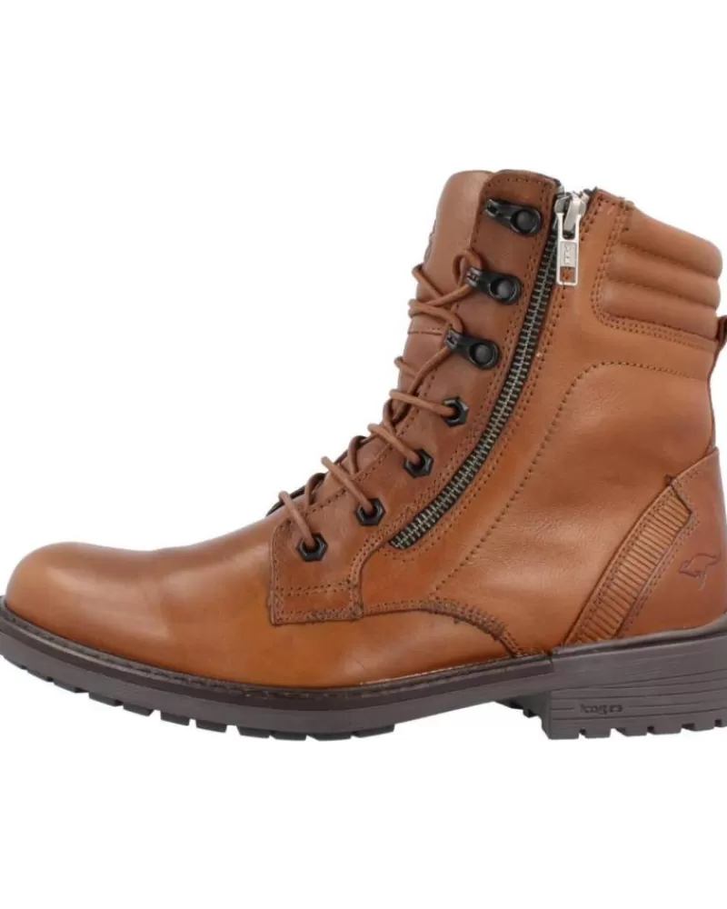 Man KANGAROOS Man Mid Boots K496 Marron