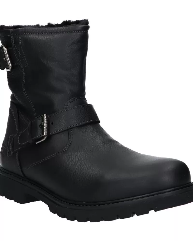 Man PANAMA JACK Man Mid Boots Faust C28 Napa Grass Negro
