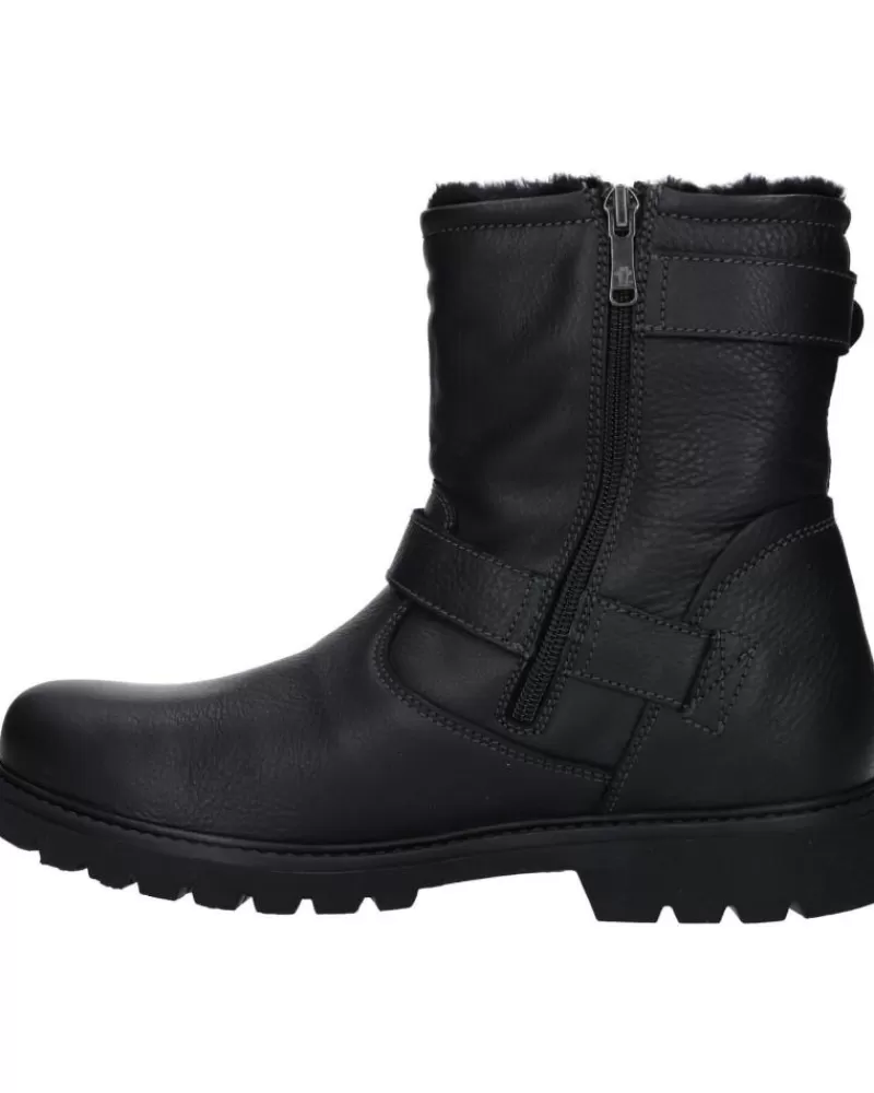 Man PANAMA JACK Man Mid Boots Faust C28 Napa Grass Negro