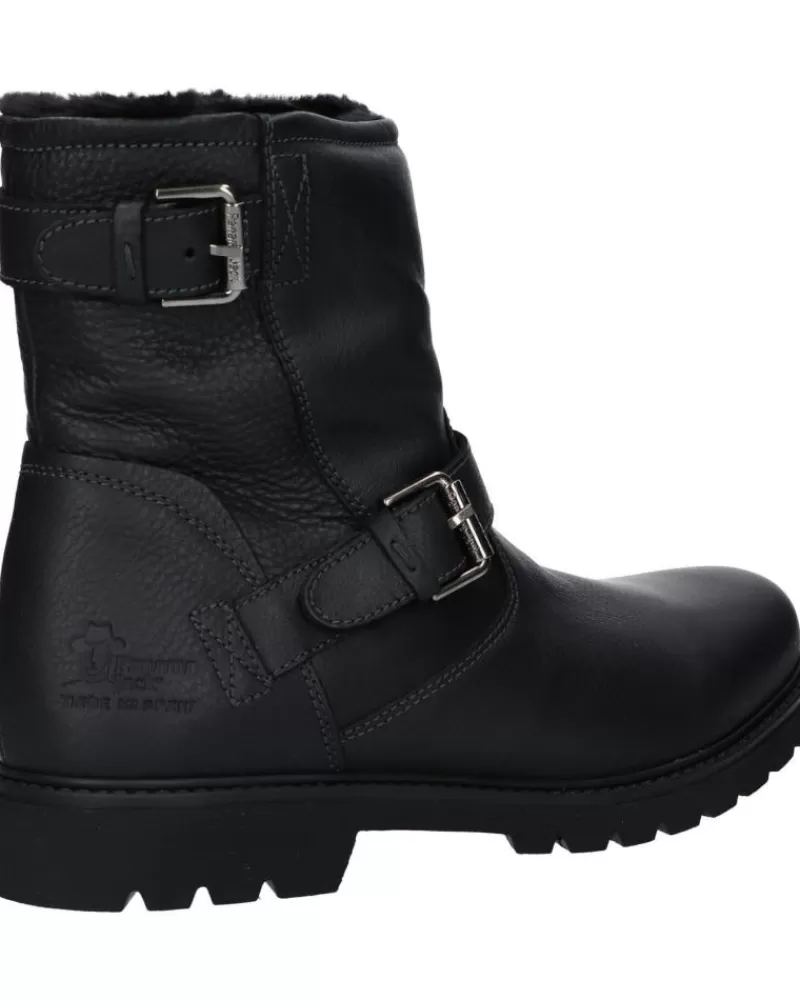 Man PANAMA JACK Man Mid Boots Faust C28 Napa Grass Negro