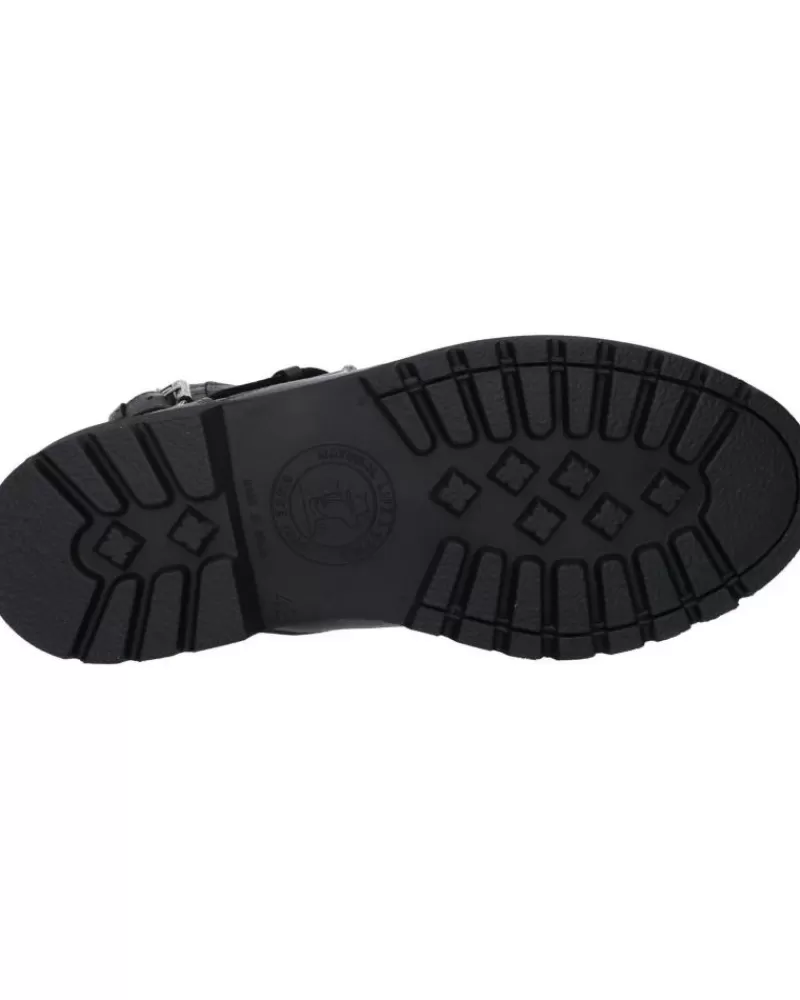 Man PANAMA JACK Man Mid Boots Faust C28 Napa Grass Negro
