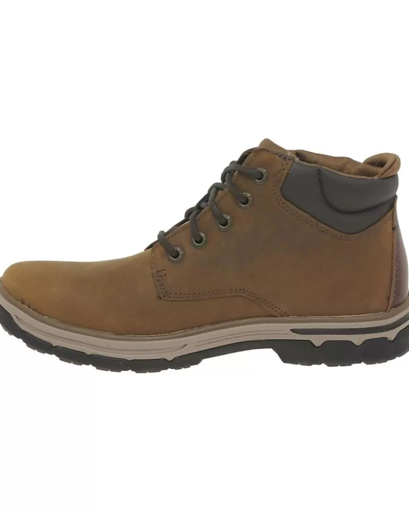 Man SKECHERS Man Mid Boots Botas Segment 2 0 Brogden Brown