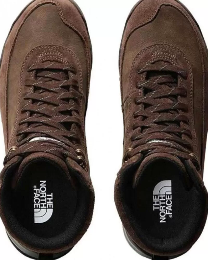 Man THE NORTH FACE Man Mid Boots Botas B2B Iii Lthr P Coffebrn--Tnfbl Marron