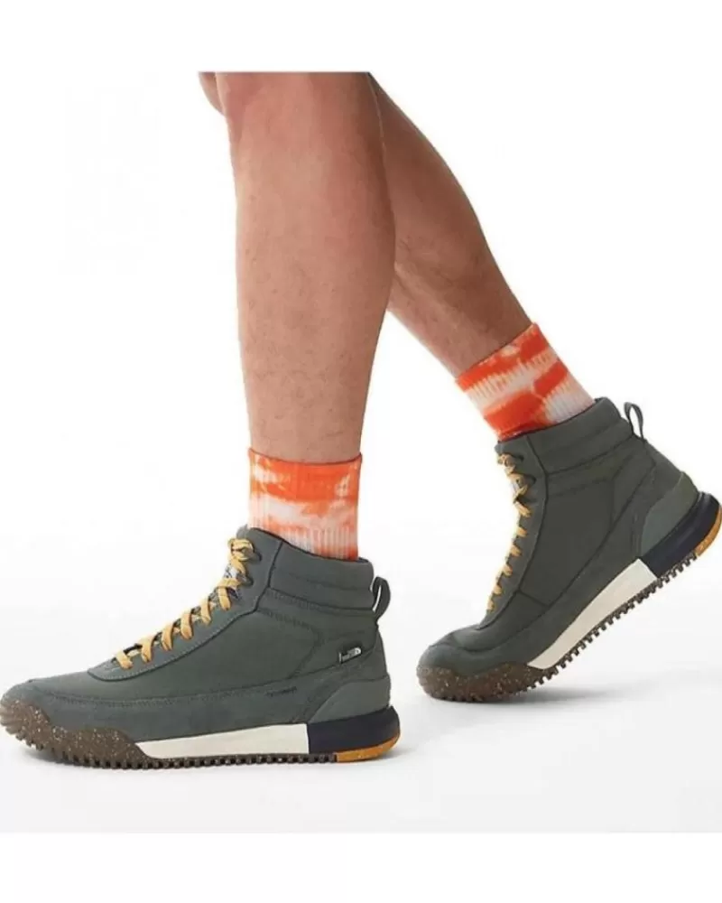 Man THE NORTH FACE Man Mid Boots Botas M B2B Iii Textile Wp Lrwrthgn--Avrnvy Ho Azul