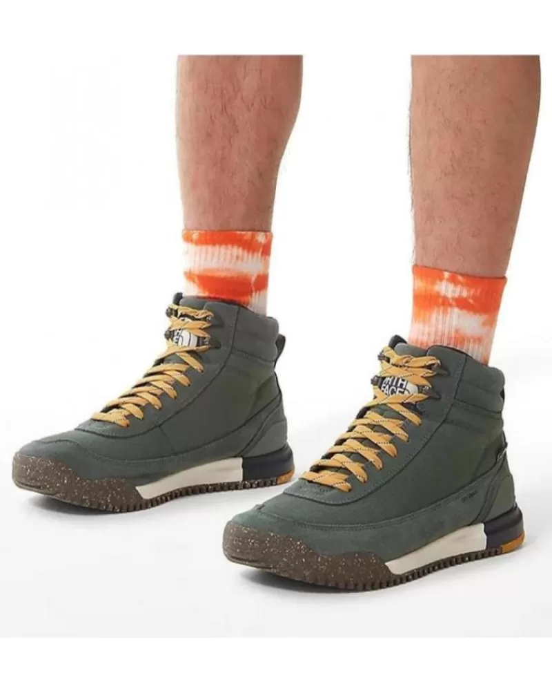 Man THE NORTH FACE Man Mid Boots Botas M B2B Iii Textile Wp Lrwrthgn--Avrnvy Ho Azul