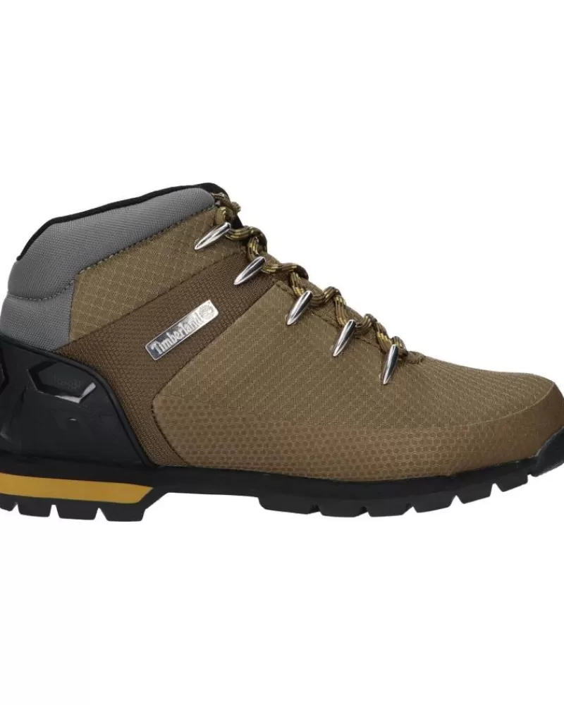 Man TIMBERLAND Man Mid Boots A5Quz327 Euro Sprint Mid Lace Up 3271 - Military Olive