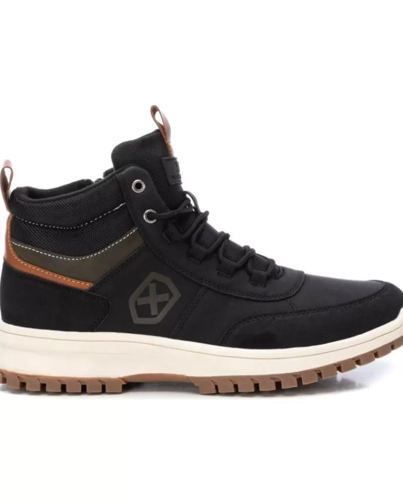 Man XTI Man Mid Boots Bota 141801 Negra De Negro