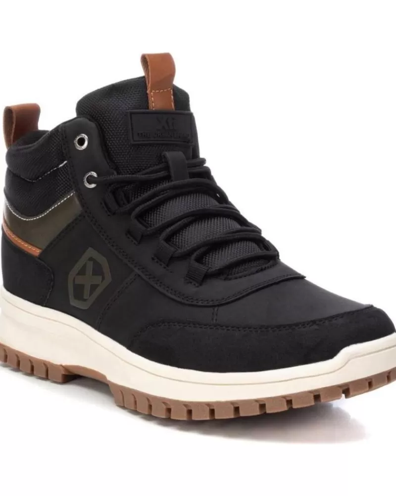 Man XTI Man Mid Boots Bota 141801 Negra De Negro