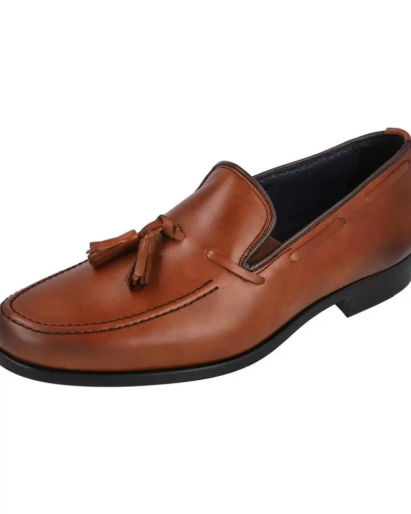 Man BAERCHI Man Mocasines 1152 Zapatos Castellanos Hombre Cuero