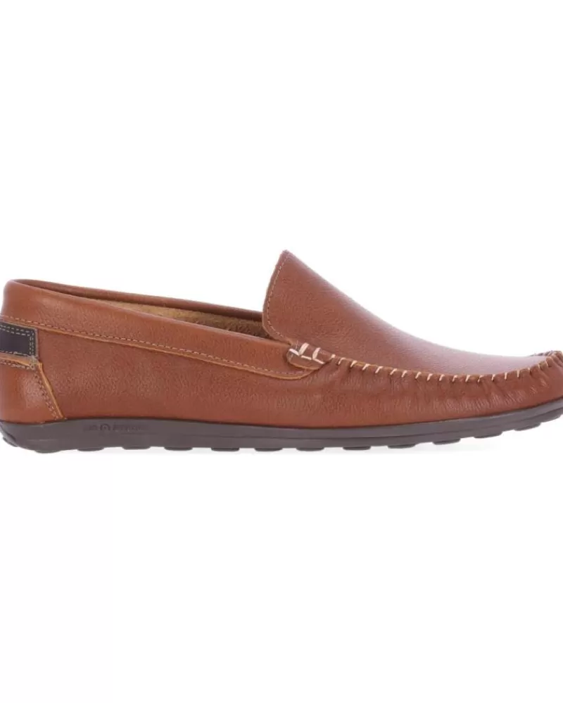 Man CHIKA10 Man Mocasines Driver 1860 Cuero-Tan