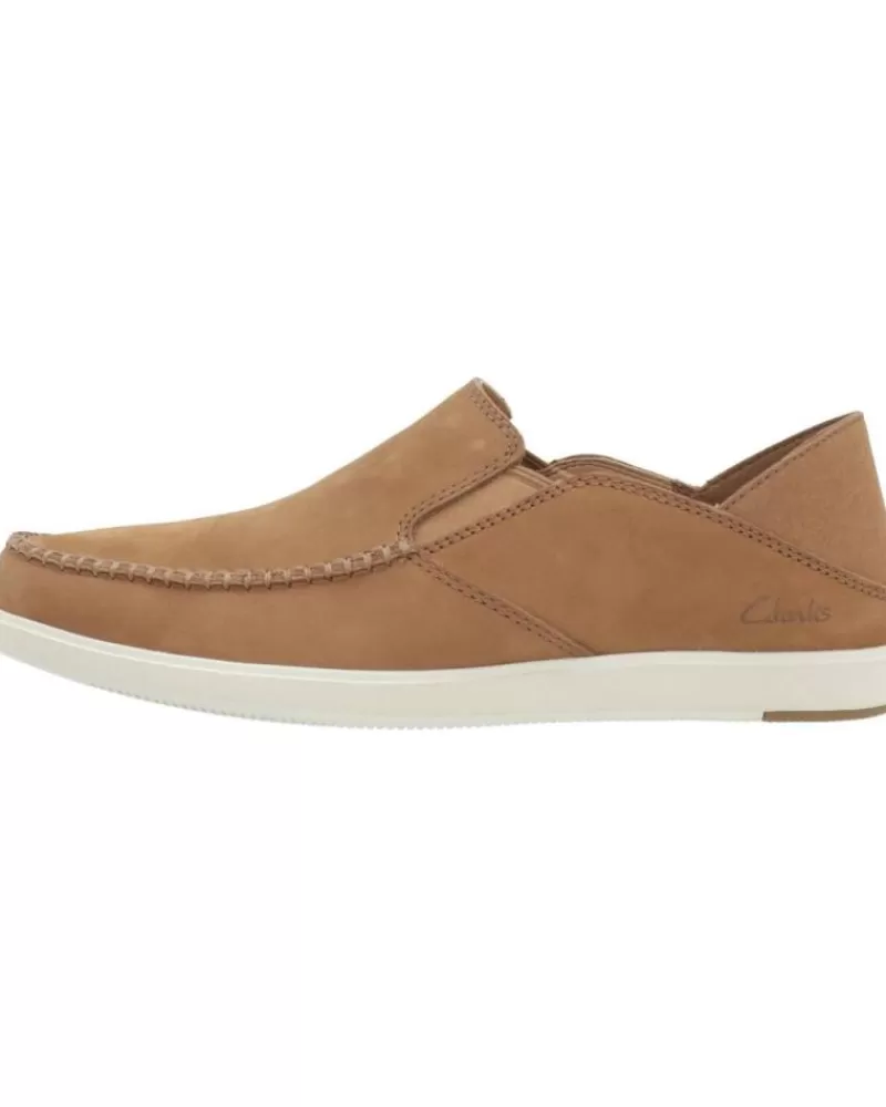 Man CLARKS Man Mocasines Bratton Slip Marron