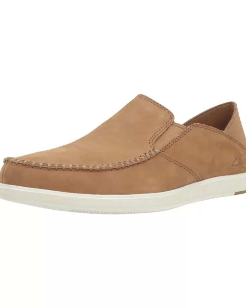 Man CLARKS Man Mocasines Bratton Slip Marron