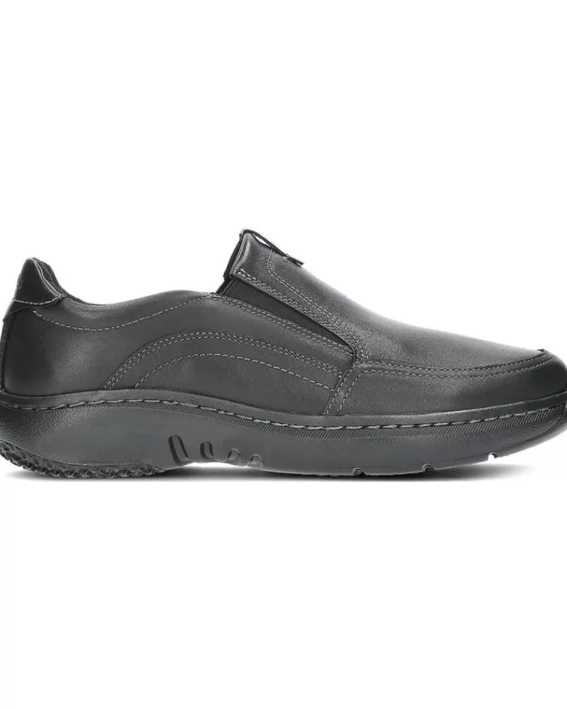 Man CLARKS Man Mocasines Mocasin Pro Step Leather Negro