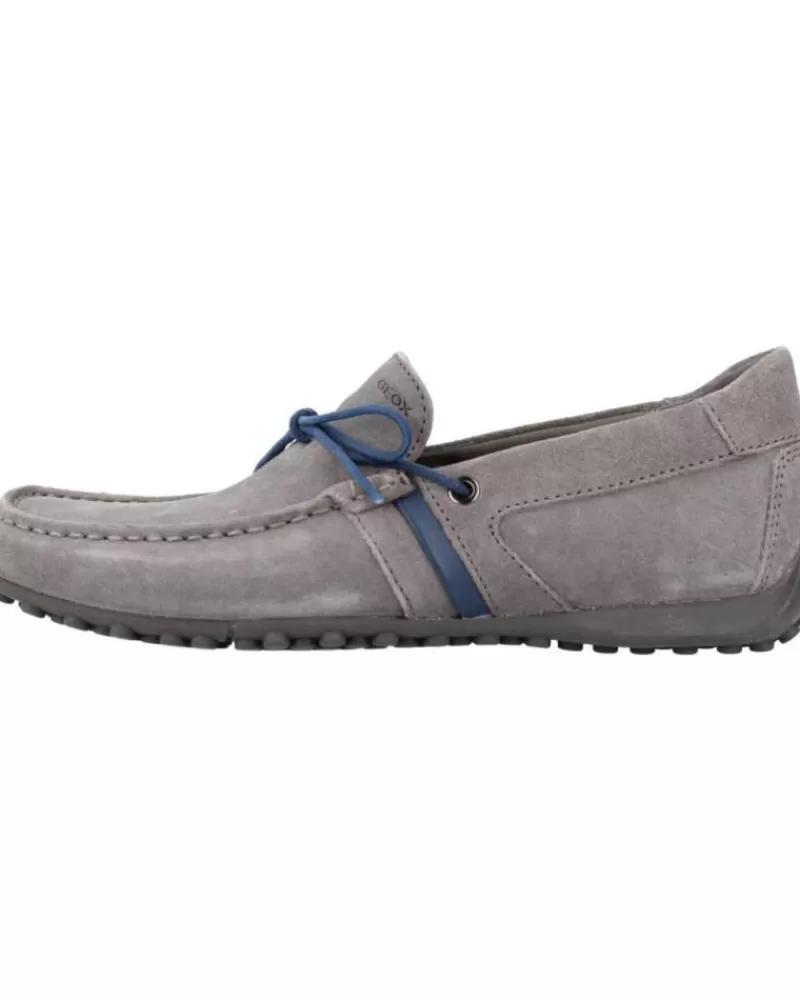 Man GEOX Man Mocasines Uomo Snake Gris