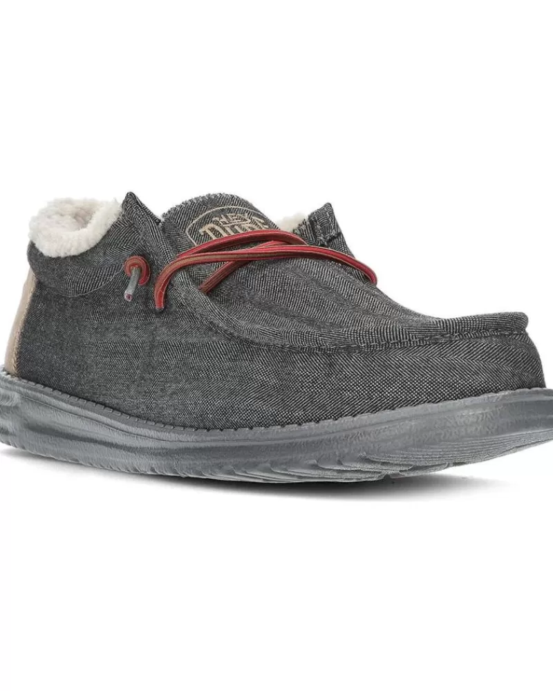 Man HEY DUDE Man Mocasines Mocasines Dude Wally Shell Black