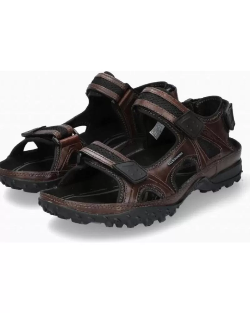 Man ALLROUNDER Man Sandals Sandalia Mephisto Regent Brown