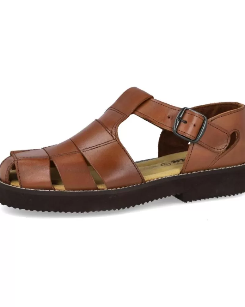 Man BUBBLE BOBBLE Man Sandals 907 Sandalias Hombre Cuero