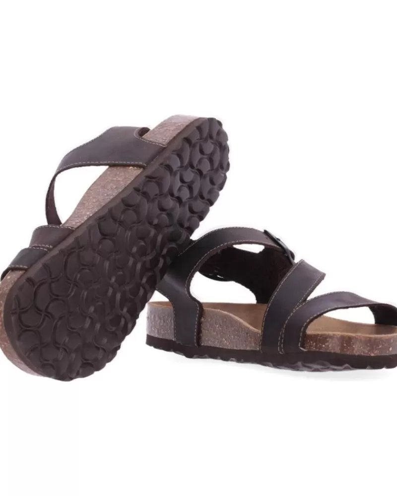 Man CHIKA10 Man Sandals Museo 2846 Marron-Brown