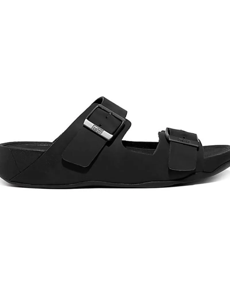 Man FITFLOP Man Sandals Sandalias Gd2 Gogh Moc Buckle Lth Slides Black